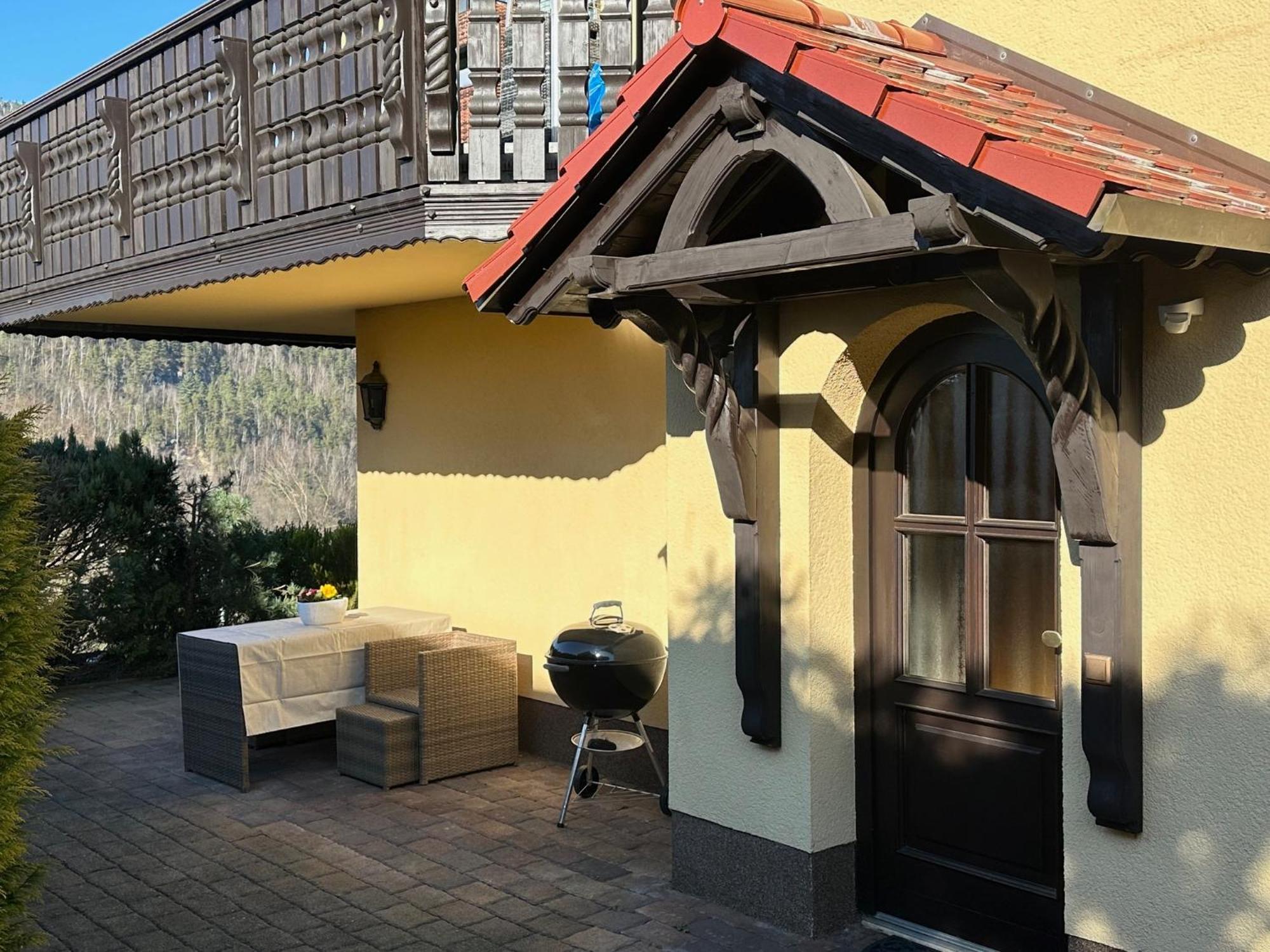 Ferienwohnung 1 Festungsblick 쾨닉슈타인 안 데어 엘베 외부 사진